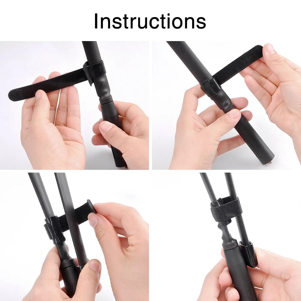 Signal Boost Walkie Talkie VHF UHF Foldable Flexible Extend Antenna Outdoor SMA Female Portable Dual Band For Baofeng UV-5R/82