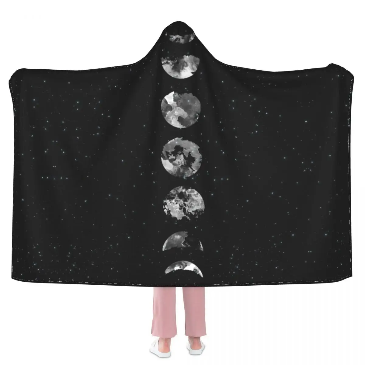 

Флисовое одеяло с капюшоном для любой погоды