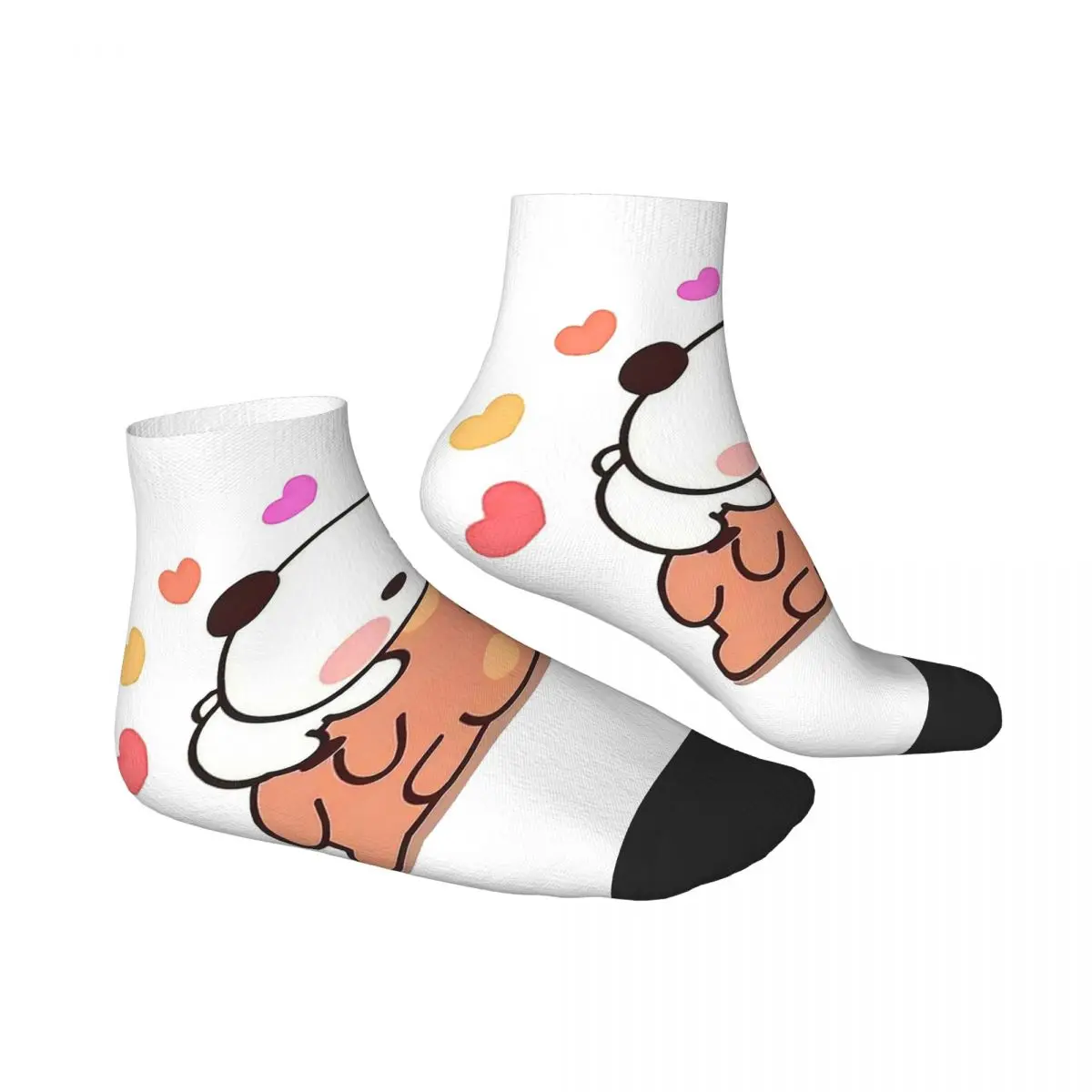 Носки с воздушными шарами персикового цвета и гома Бубу Дуду супер мягкие чулки в