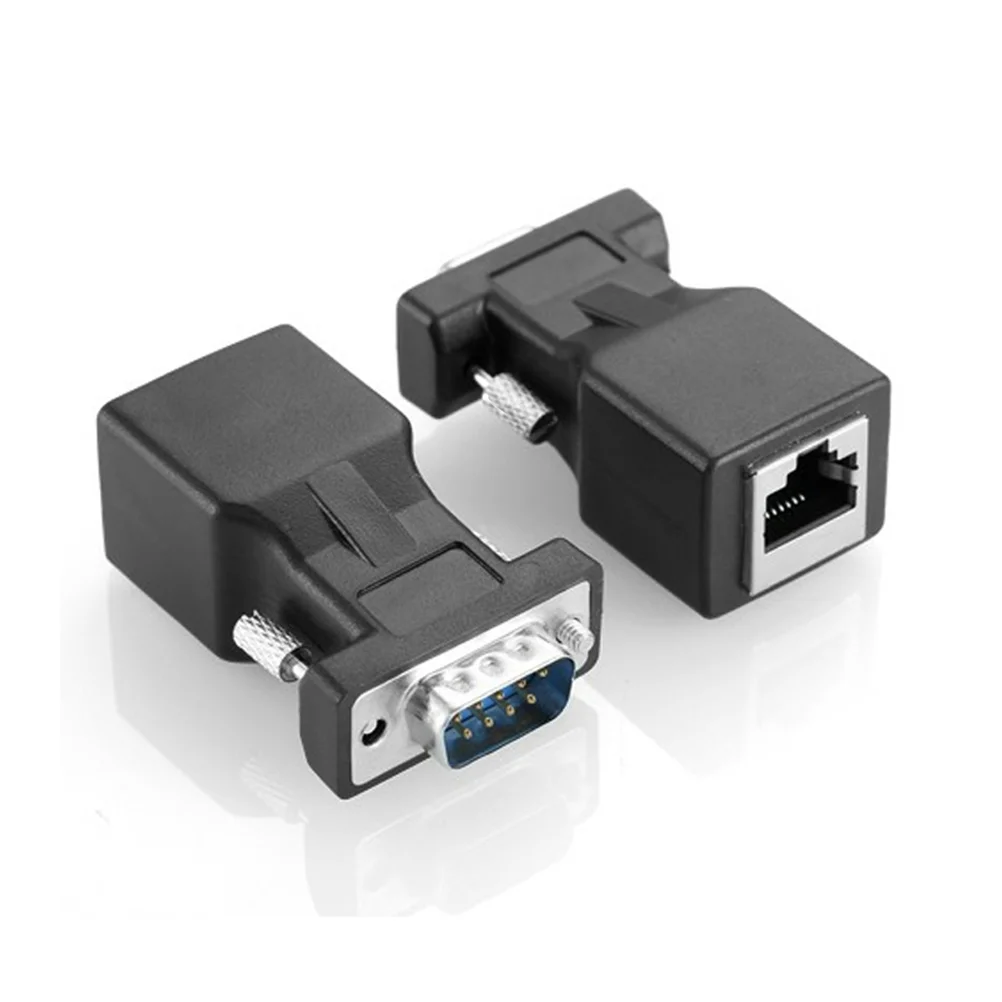 

Cable Network Connector Svga Extension Video Gender Adaptor Coupler Adapter Ethernet Over Head Booster Extender Amplifier