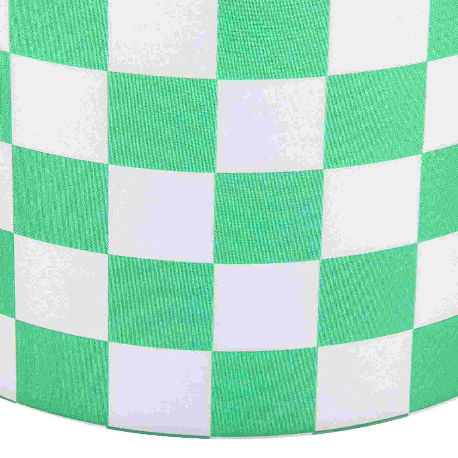 Абажур барабанная тканевая крышка декоративные лампочки сменный стол большие