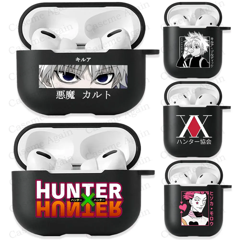 

Popular Japanese Anime Hunter X Hunter Silicone Case for Airpods Pro 3 2 1 HxH Killua Zoldyck Hisoka Earphone Cases Airpod Cover