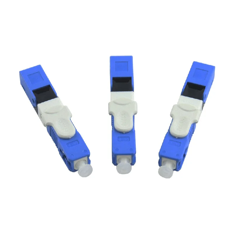 50pcs ESC250D UPC Special Fast Connector high quality, FTTH Fiber Optic conector High Precision SC/UPC Quick Connector