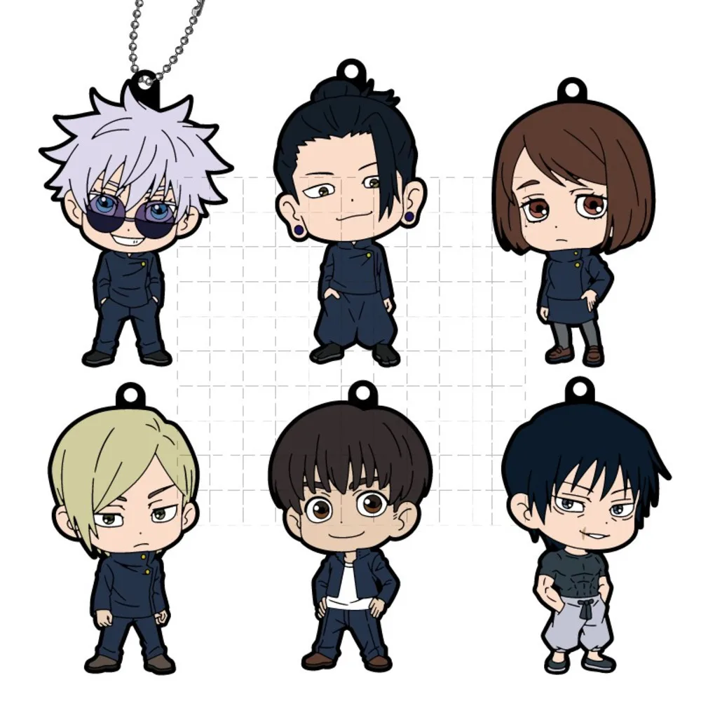 Игра Gojo Satoru Toji Fushiguro Geto Suguru брелок кукла аниме Ieiri Shoko акриловый кулон для подарка