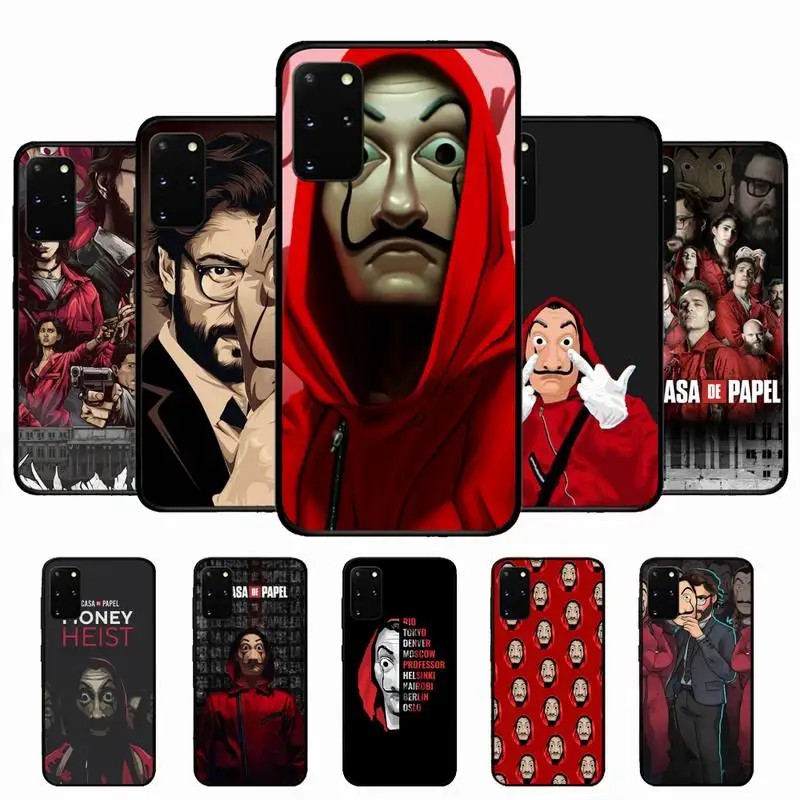 

Money Heist Phone Case for Samsung S10 21 20 9 8 plus lite S20 UlTRA 7edge