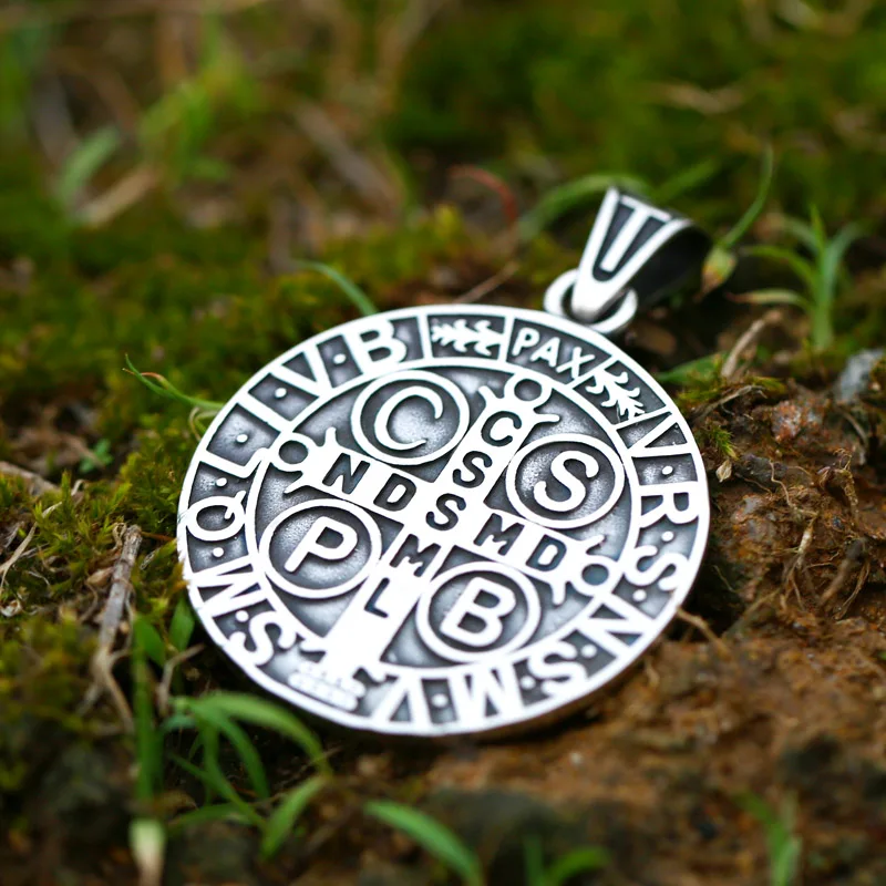 

BEIER 2022 New Fashion Stainless Steel High Polish Religious Nursia CSPB CSSML Vintage Jewelry Gift Wholesale