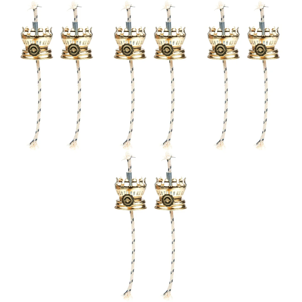 

Lamp Oil Wick Holder Burner Kerosene Replacement Regulator Glass Brasstelescopic Ghee Base Parts Butter Centeringtealight Diya