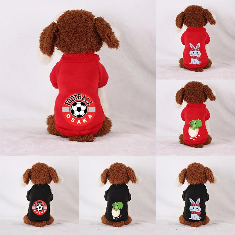 

Зимняя Теплая Одежда для собак, французский бульдог, теплый милый свитер для собак, пуловер для маленьких и средних собак, толстовки, одежда ...