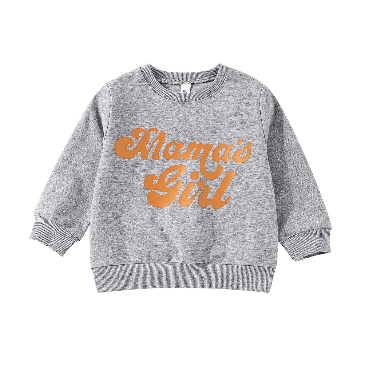 

Свитшот детский с круглым вырезом и длинным рукавом, на весну/осень