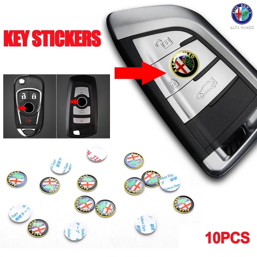 Алюминиевые металлические автомобильные наклейки для Alfa Romeo Giulietta GT 159 147 156 Mito Brera