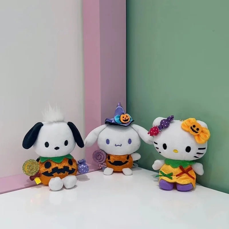 Sanrio милый мультяшный плюшевый наряд Хэллоуин Тыква HelloKitty нефрит гуйгоу Pacha