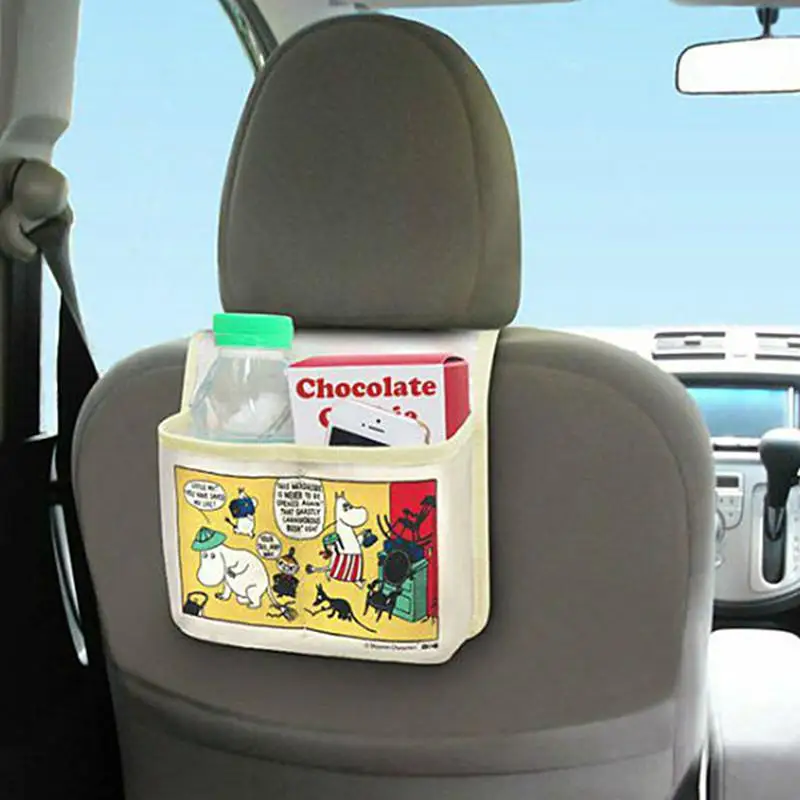 Мультяшная подвесная сумка Moomin на спинку сиденья автомобиля