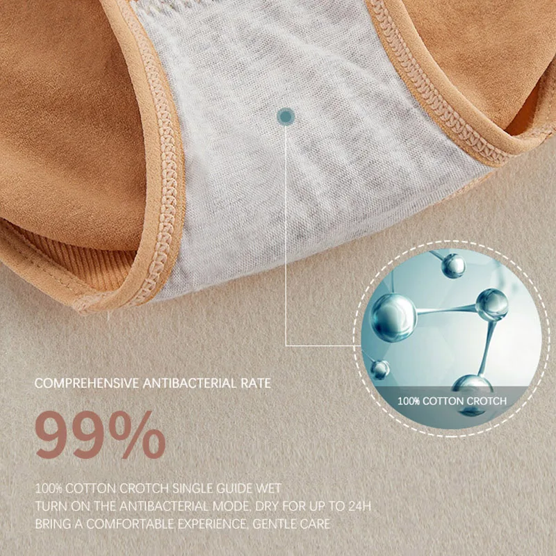 FLARIXA Трусики С Высокой Талией Комплект Из 3 Шт. Женское Корректирующее Белье Для