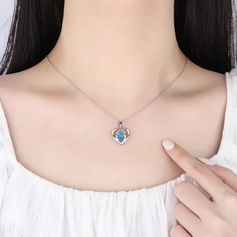 Женское Ожерелье из циркония роскошное простое серебристое ожерелье с подвижным