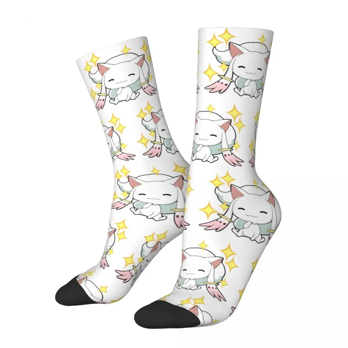 

Забавные короткие носки Kyubey Chibi, аксессуары для мужчин, уютные зимние маленькие подарки