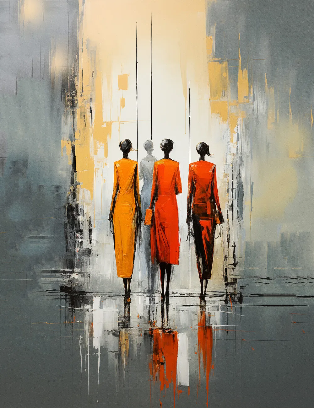 

Абстрактная картина на холсте для гостиной