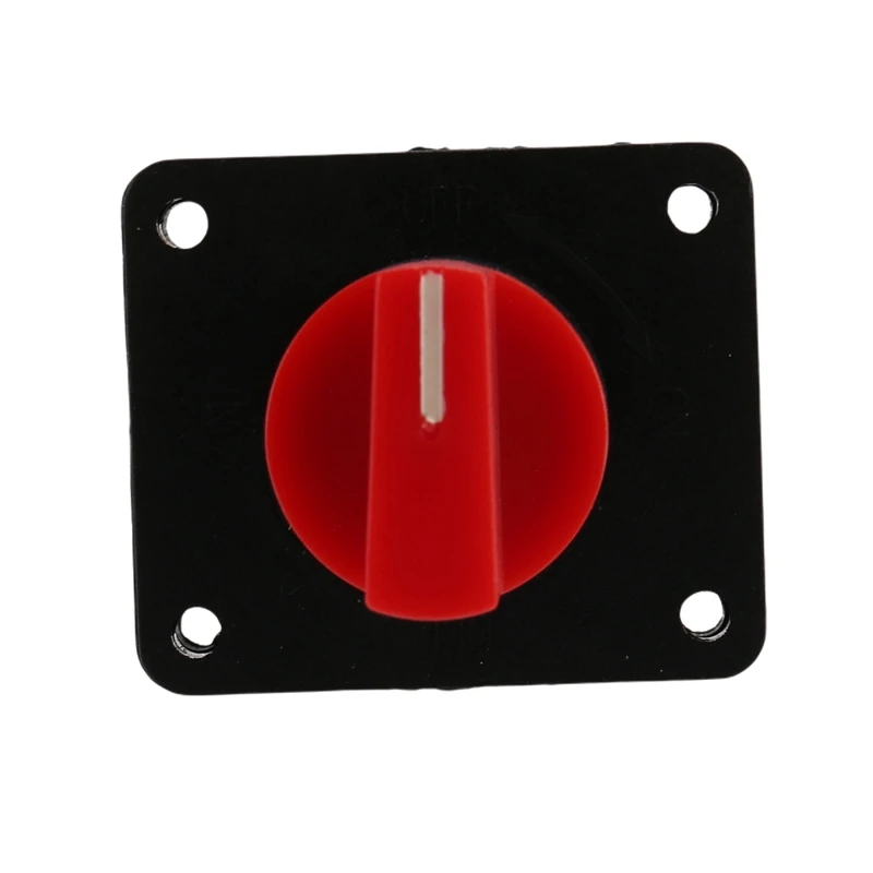 

12V 300A Battery Power Disconnect Battery Switch Rotary Isolator Kill on Off Switch for RV Boat Car Truck Auto Yacht