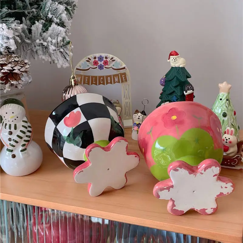 Креативная керамическая кружка с 3D цветами 240 мл