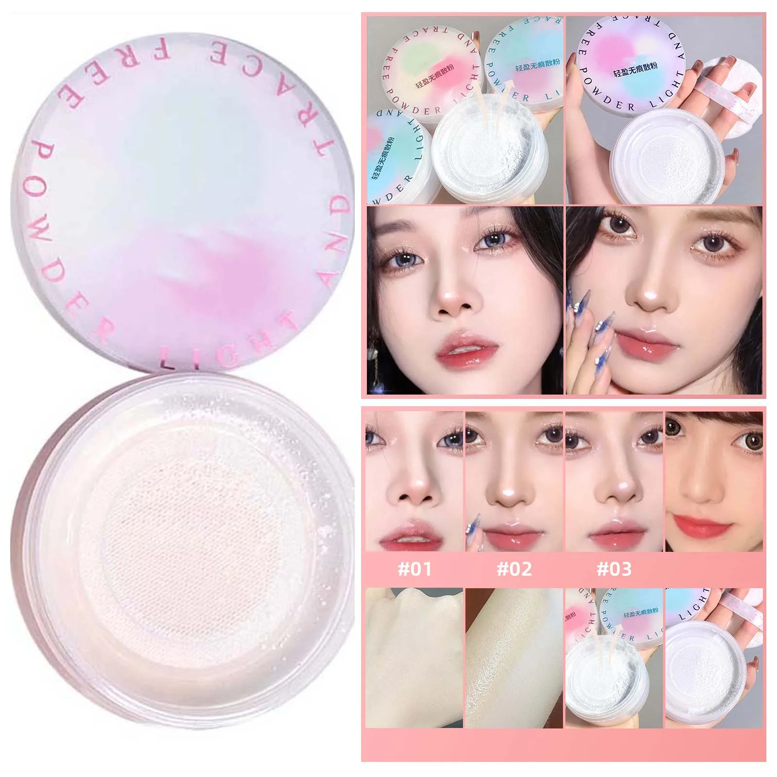 

Matte Loose Powder Concealer Setting Powder For All Skin Types