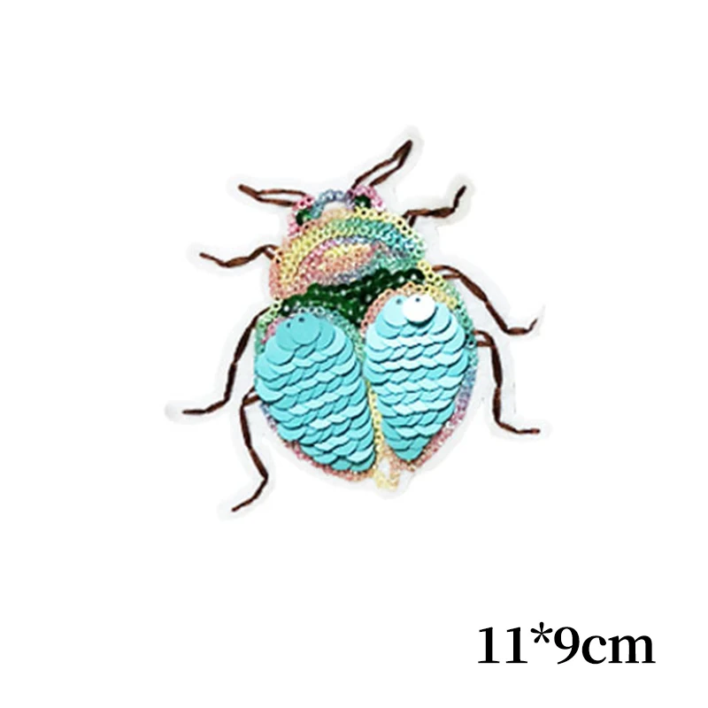 Вышивка блестками для джинсов блестящие блузки с пчелами нашивка аппликацией