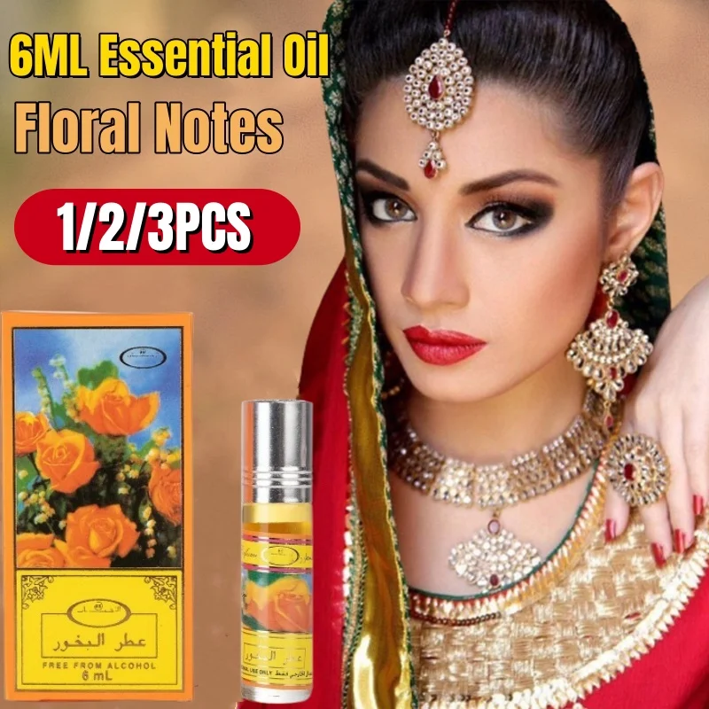 6 мл мусульманский шариковый парфюмерный аромат эссенционное масло для тела