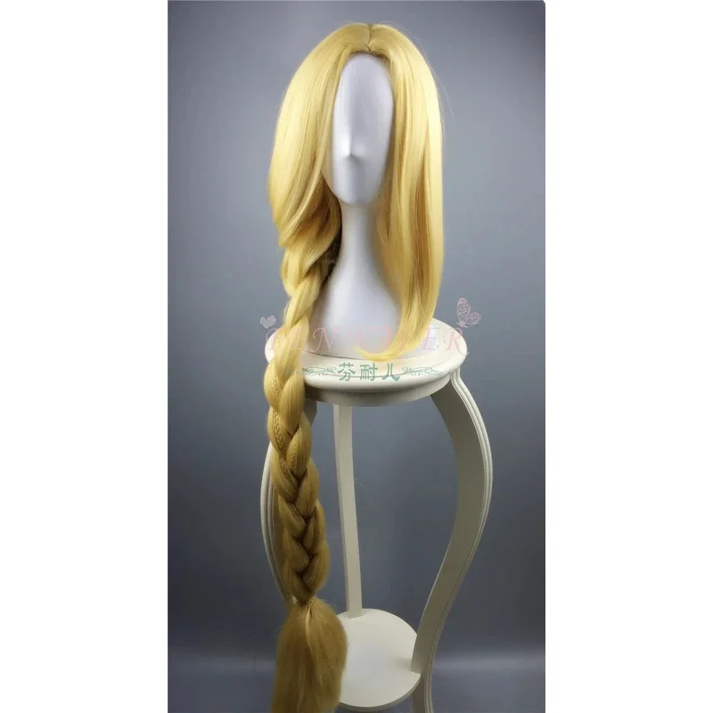 Парик для косплея Длинные косички принцессы Рапунцель Искусственные женские