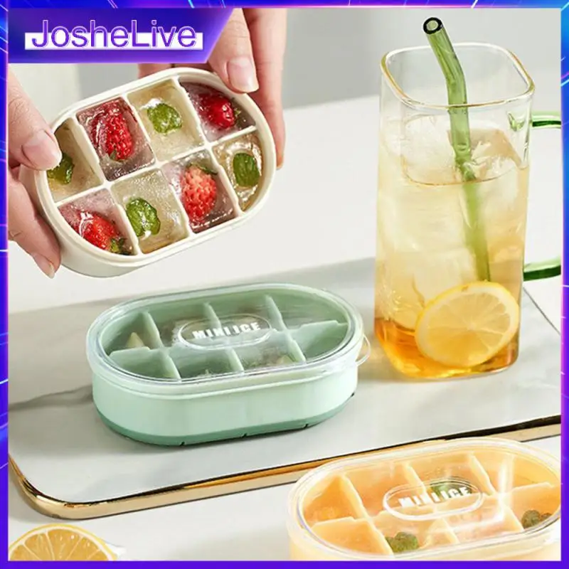 

Форма для фруктового льда, домашняя дополнительная форма для льда, многоразовая маленькая мягкая резиновая льдогенератор, кухонные приспо...