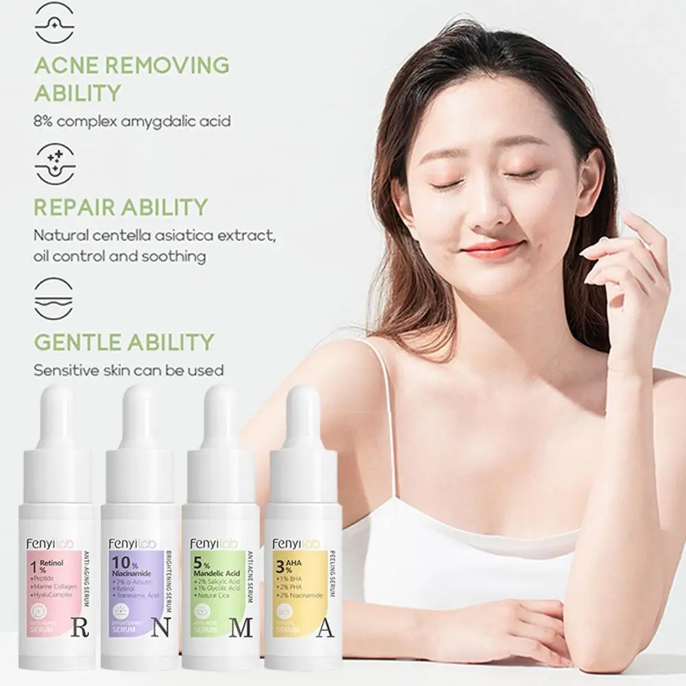 

Ретинол, сыворотка для лица, сужение пор, гиалуроновая кислота, Ниацинамид, отбеливающая Сыворотка для лица против морщин