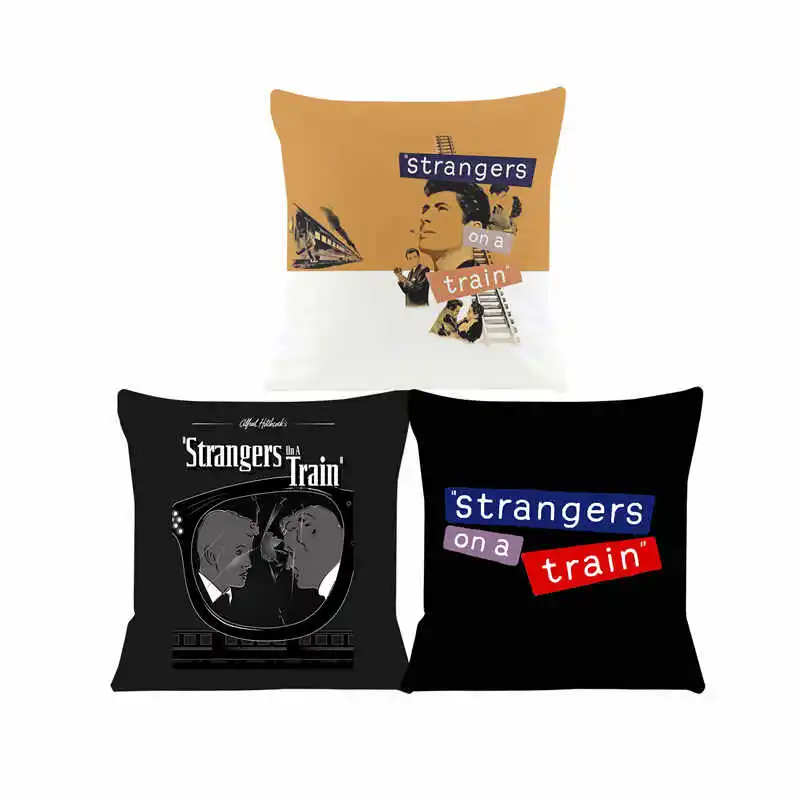 

Наволочка для дивана "инопланетянин на поезде", подушка, чехол для сиденья, автомобильная декоративная наволочка 45x45 см для дома