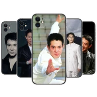 jet li chinese kong fu phone cases for iphone 13 pro max case 12 11 pro max 8 plus 7plus 6s xr x xs 6 mini se mobile cell