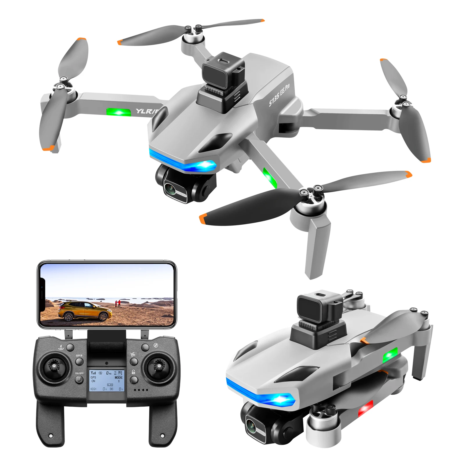 

KAI ONE MAX Drone 8K Camera 3-Axis Gimbal Anti-Shake Laser obstacle avoidance Brushless Foldable Quadcopter