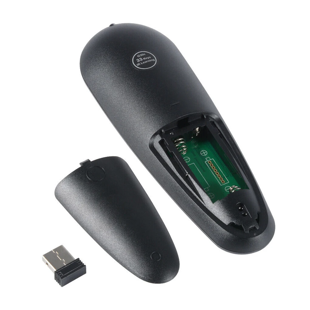 

G30S 2.4G Wireless Air Mouse 33 Keys IR Learning Smart Voice Remote Control for X96 mini H96 MAX Android Box vs G10 G20
