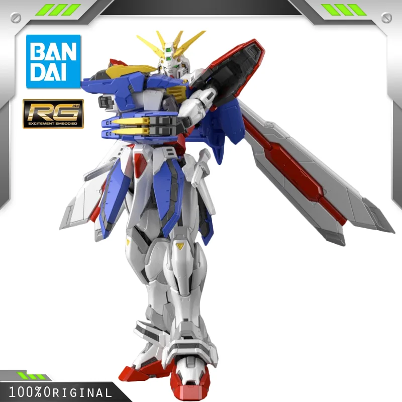 

BANDAI Anime RG 1/144 GF13-017 GOD GUNDAM New Mobile Report Gundam Wing Assembly Plastic Model Kit Action Toy Figures Gift