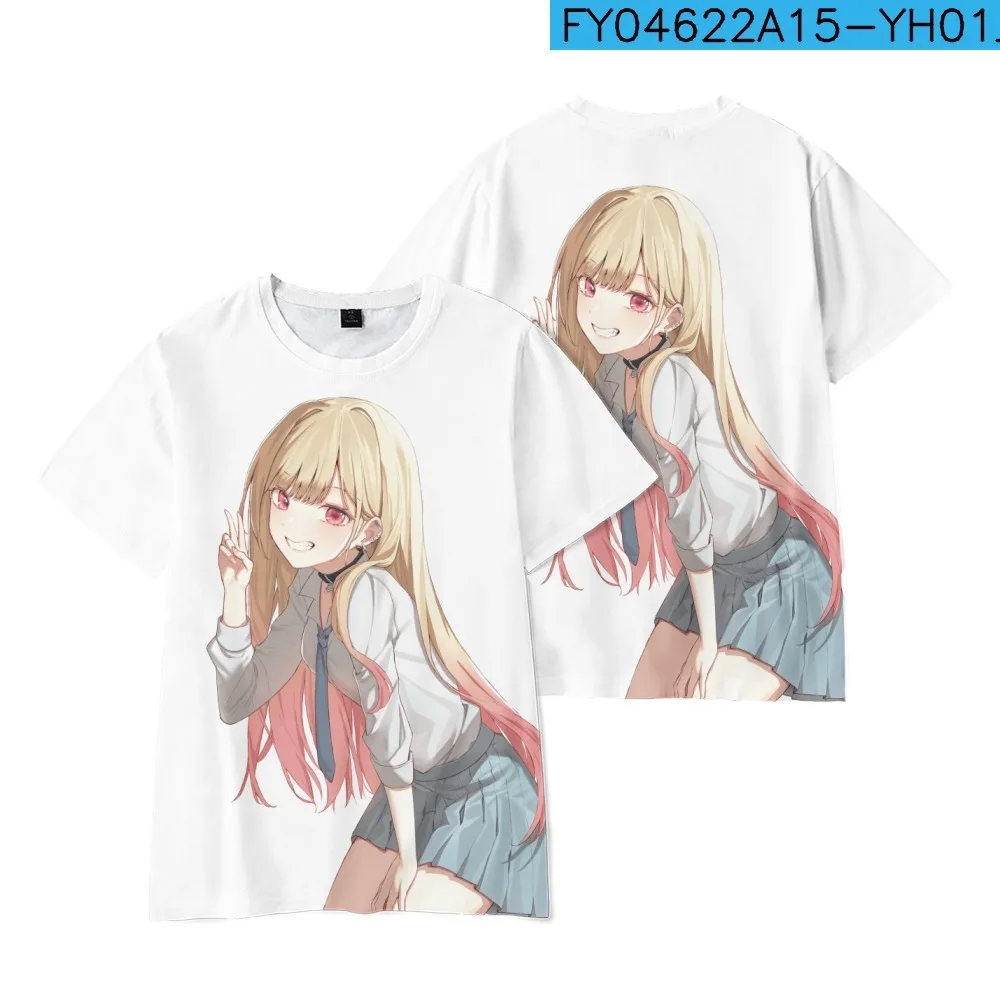 

Моя одежда, любимая футболка, аниме косплей Марин Китагава, футболка