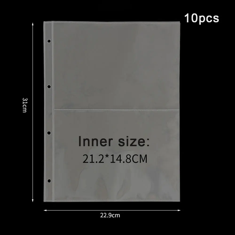 

Фотоальбом Findohope A4 с карманами для фотокарт 4x6