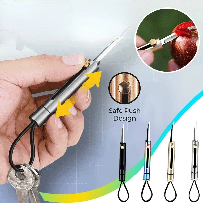 2022 портативный нож из нержавеющей стали брелок подвесной подарок миниатюрный