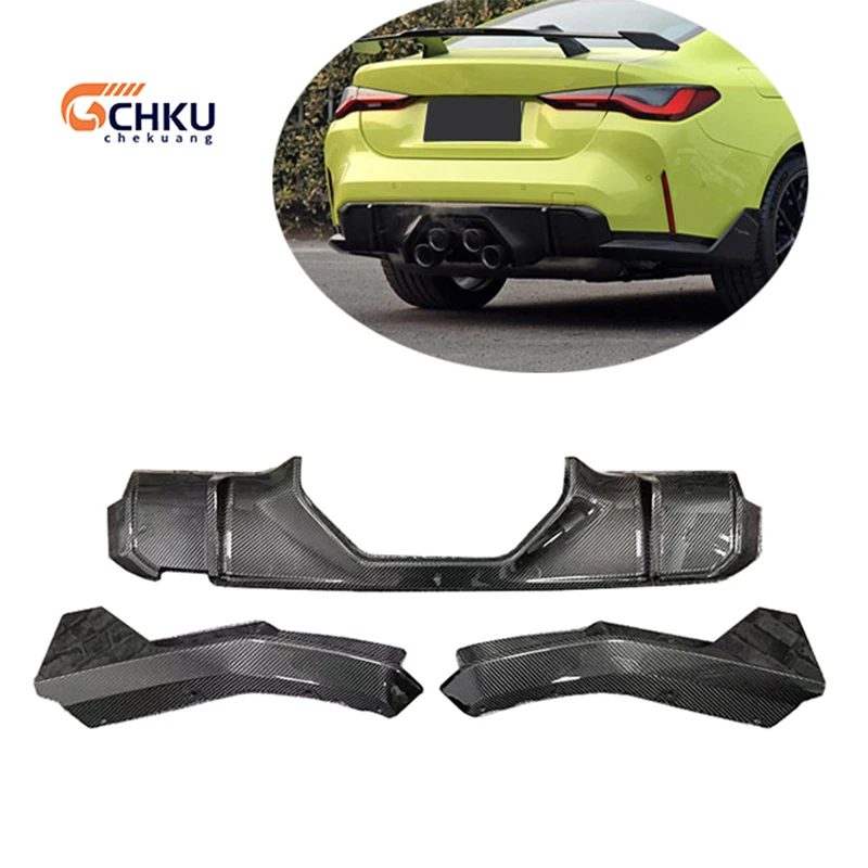 

For 2021-2022 BMW M3 M4 g80 g82 g83 rear bumper carbon fiber diffuser