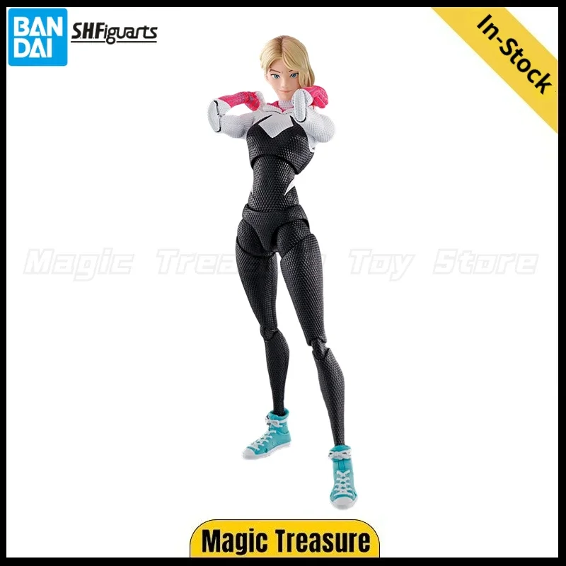 В наличии: Оригинальная фигурка BANDAI SPIRITS S.H.Figuarts ACROSS SPIDER-VERSE PART ONE Spider-women, модель игрушки, подарок (art.: 3920da7692116) - 3920da7692116