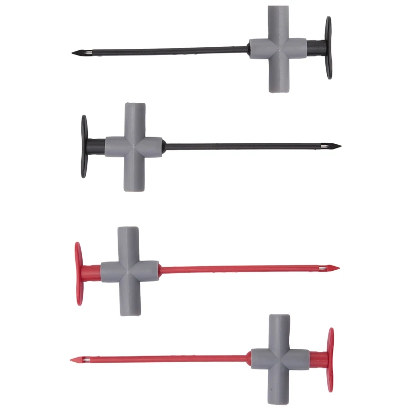 Автомобильный мультиметр P5010 щуп для прокола заднего хода с зажимами 4 шт.