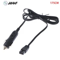 1 8m cables plug dc 12v 2 pin connection lead cable wire plug for car mini fridg