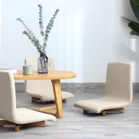 modern 360 degree swivel floor chair wlumbar support japanese style home office furniture tatami zaisu legless chair sitting