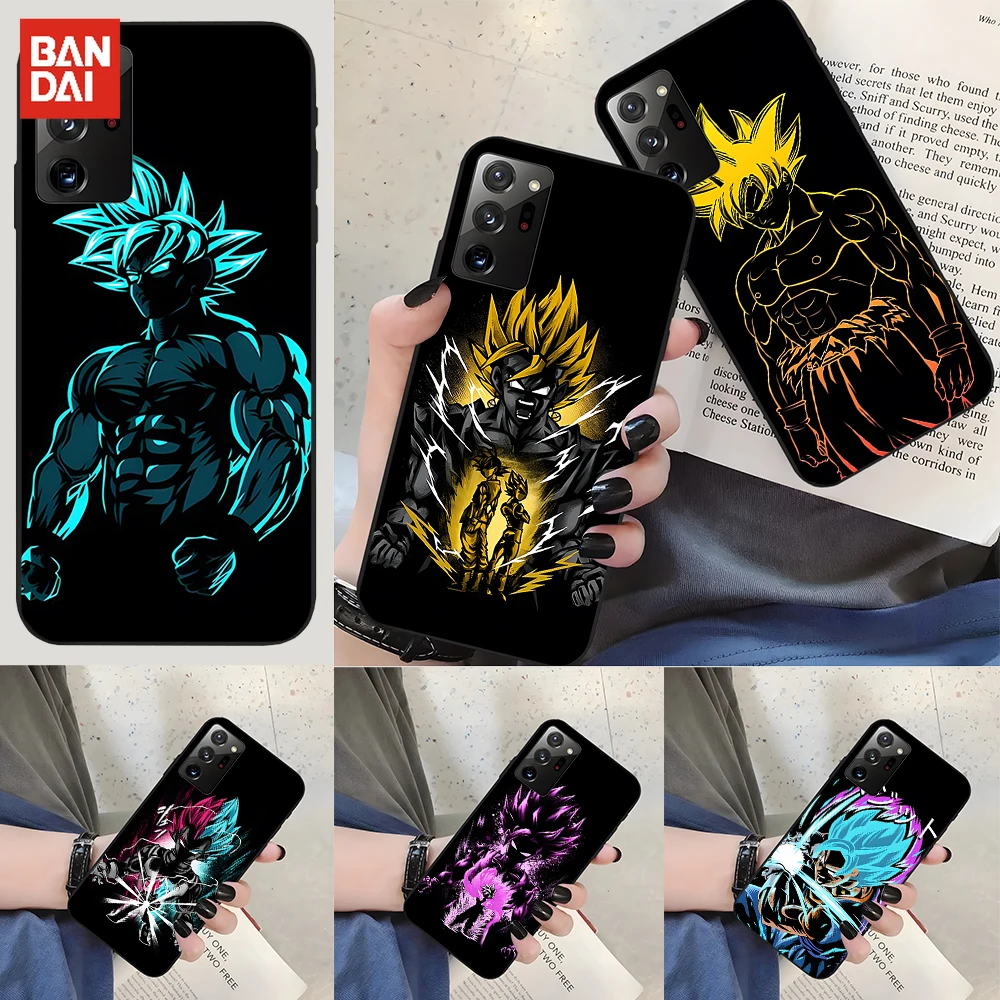 

Bandai Anime Dragon Ball Phone Case For Samsung S22 S5 S6 S6Edge Ultra Plus 5g M10 M11 M20 M21 M30 M31S M51 Prime Cover