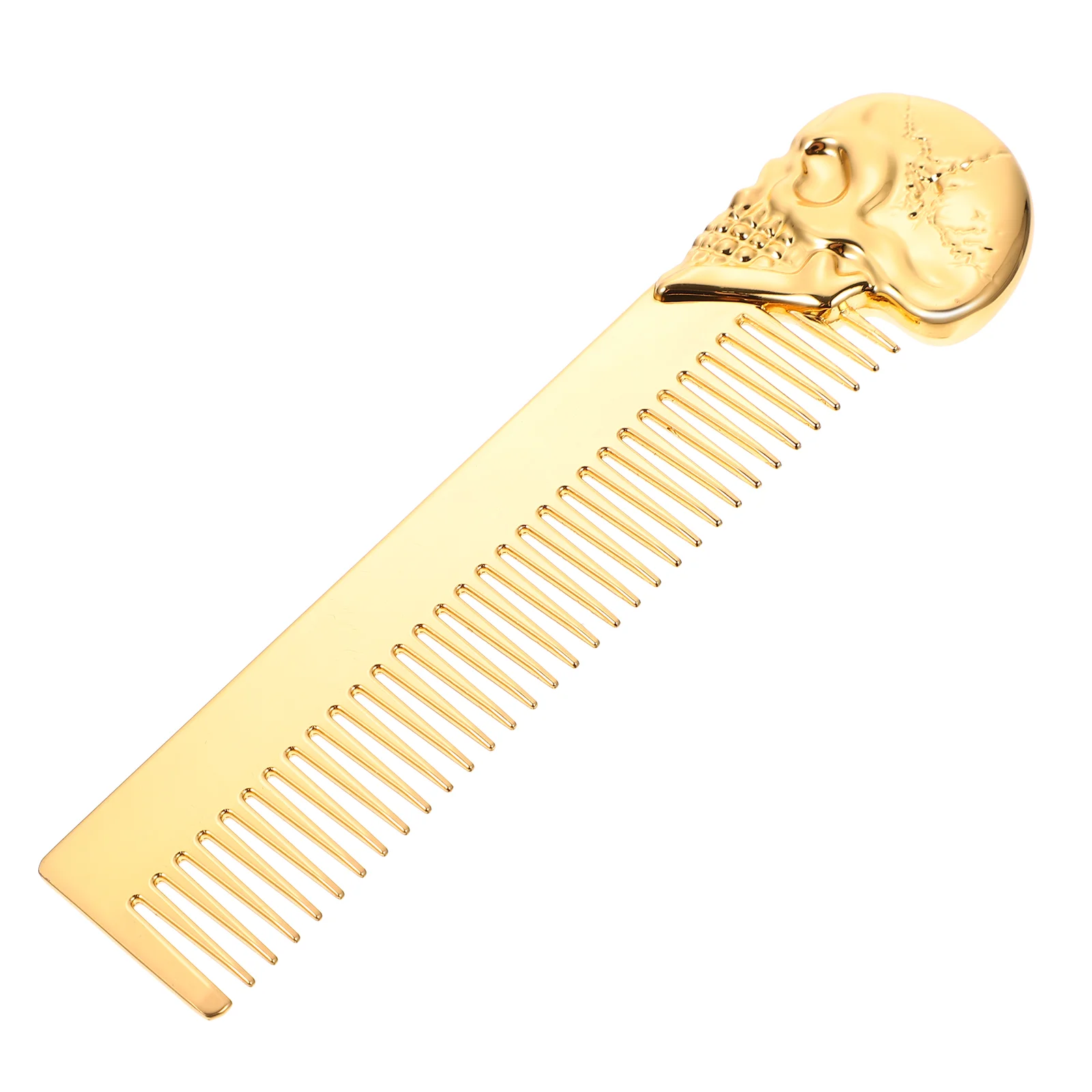 

Beard Oil Comb Combs Men Hair Style Household Mustache Portable Pocket Zinc Alloy Durable Man