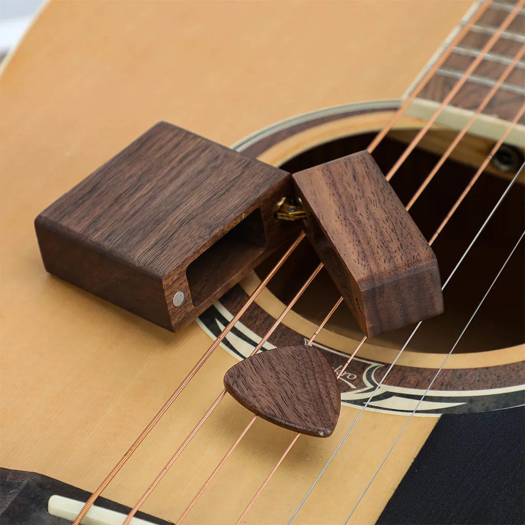 

Electric Guitar Pick Holder Plectrum Case Parts Accessories Learners