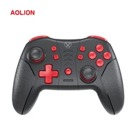 wireless bluetooth gamepad joystick remote controller turbo and dual vibration gamepads for nintendo switch windows pc