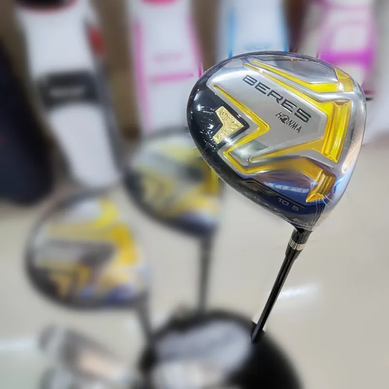 

2023 New Mens HONMA S08 Golf Driver Golf Clubs 9.5or10.5 Loft 4 Star BERES Driver Clubs Graphite Shaft with HeadCover