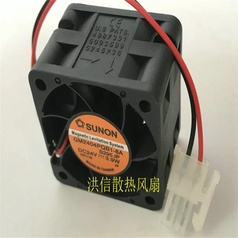 Оптовая продажа: оригинальный двухпроводной инверторный вентилятор SUNON 4028 GM2404PQB1-8A 24 В 3,9 Вт 40*28 мм