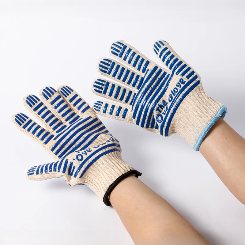 Керамические перчатки из хлопка и силикона