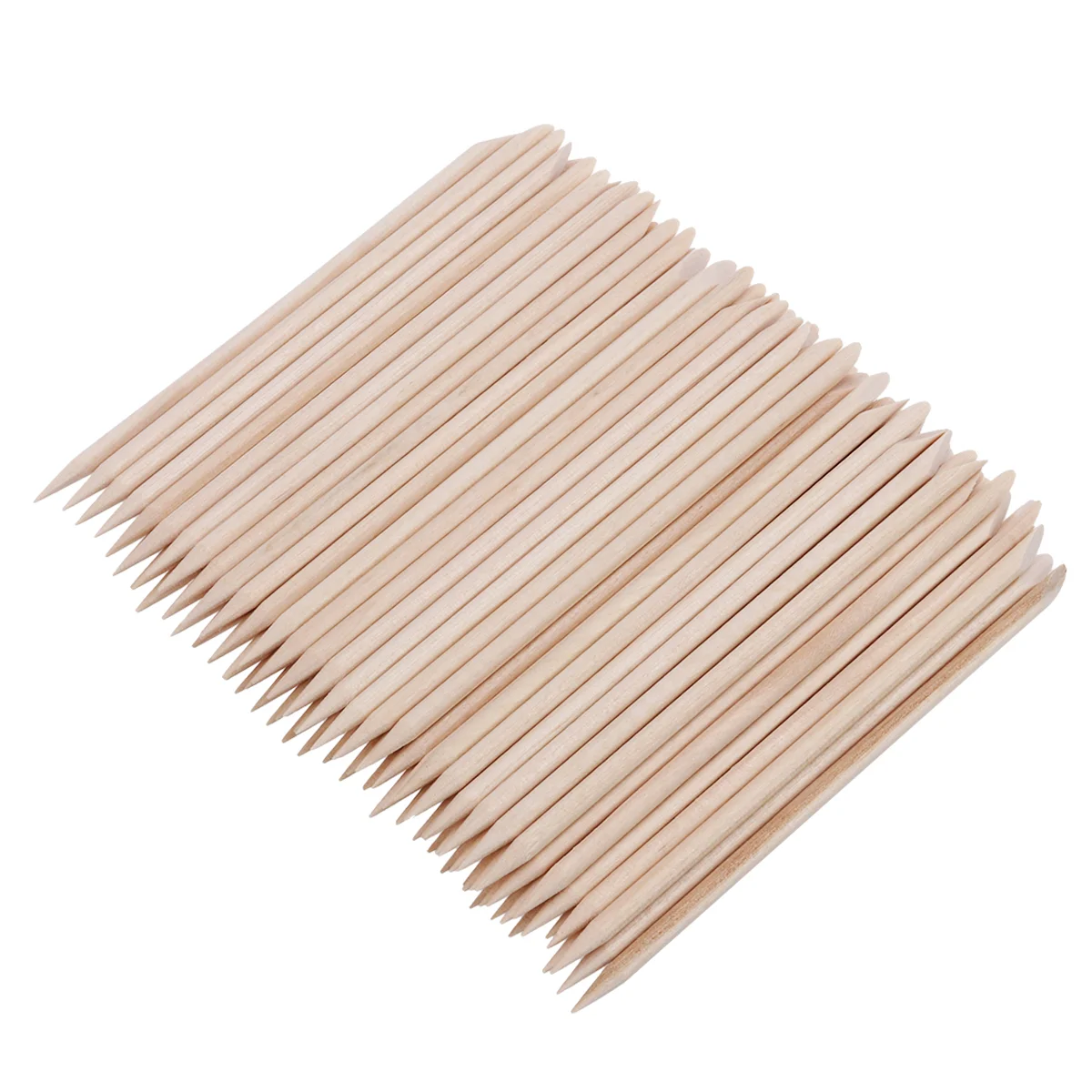 

100 Pcs Remove Dead Skin Orange Wood Stick Cutile Wooden Nail Paint Remover for Nails Quita Esmalte Gel Para Uñas