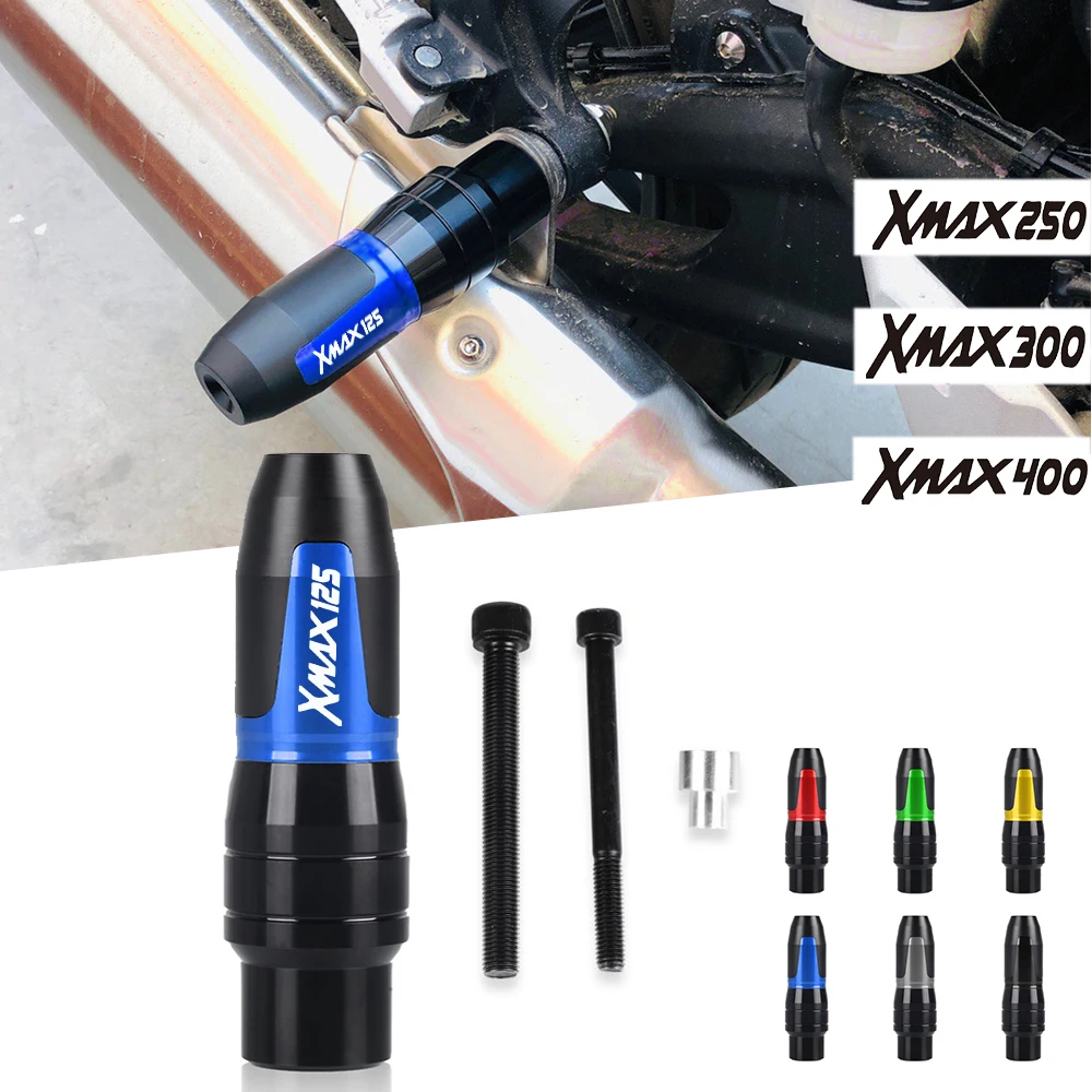 

Рамка для скутера и мотоцикла, ползунок для выхлопных газов, поломка, защита от падения, защитная поломка для YAMAHA XMAX X-MAX 250 300 400 XMAX125 XMAX250